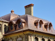 Медная гибкая черепица Haussman